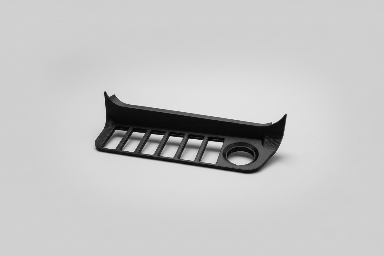 BMW E36 Climate Control Unit Adapter Relocation Trim